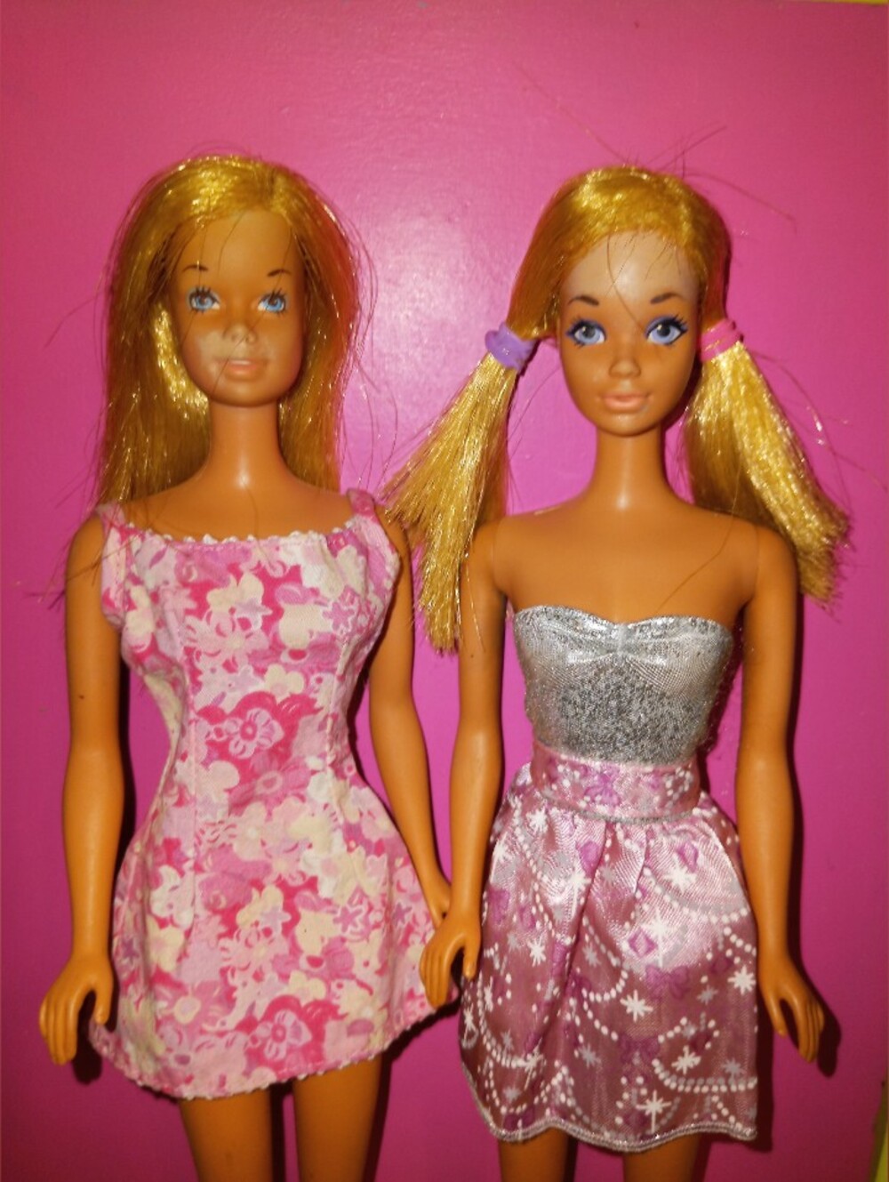 Barbie dolls Sunset PJ TLC damaged